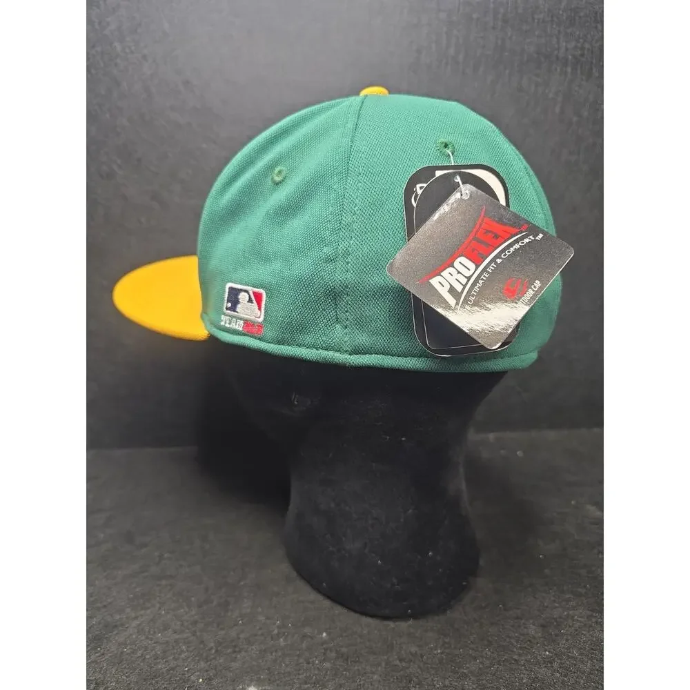 OUTDOOR CAP SPORTS Oakland A's Baseball Hat L/XL MLB Green Embroidered Cap NWT